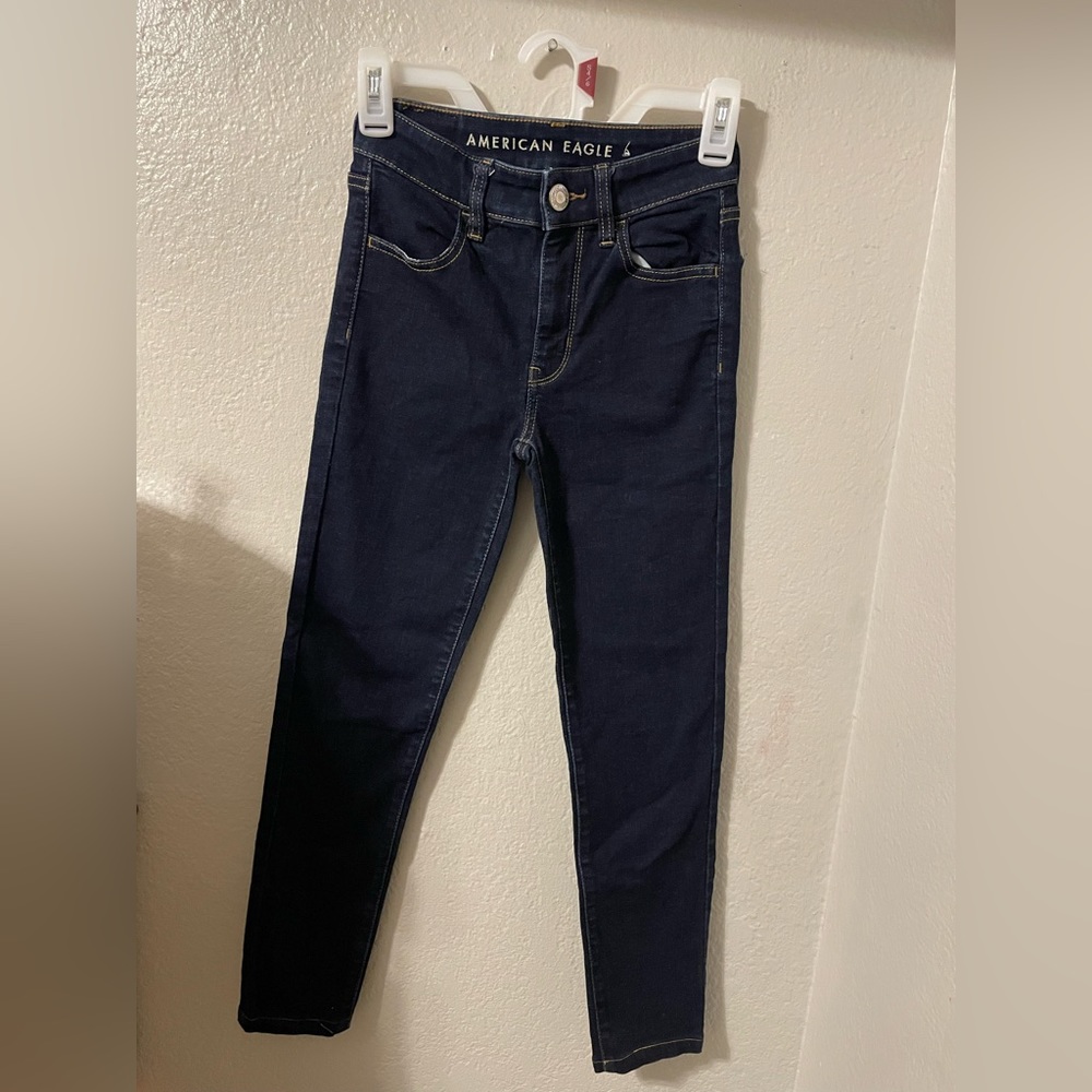 American Eagle Hi rise Jeggings 00 regular